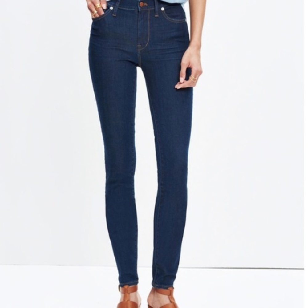 High Riser Skinny Madewell Jeans